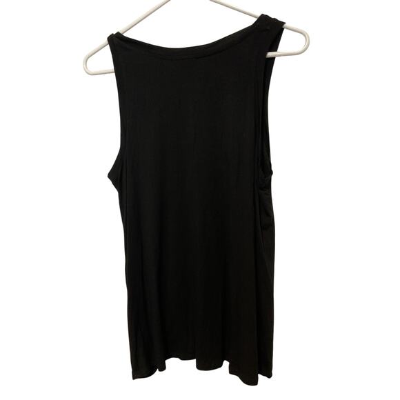 Allison Joy Black Tank Size Medium Excellent - Picture 8 of 8